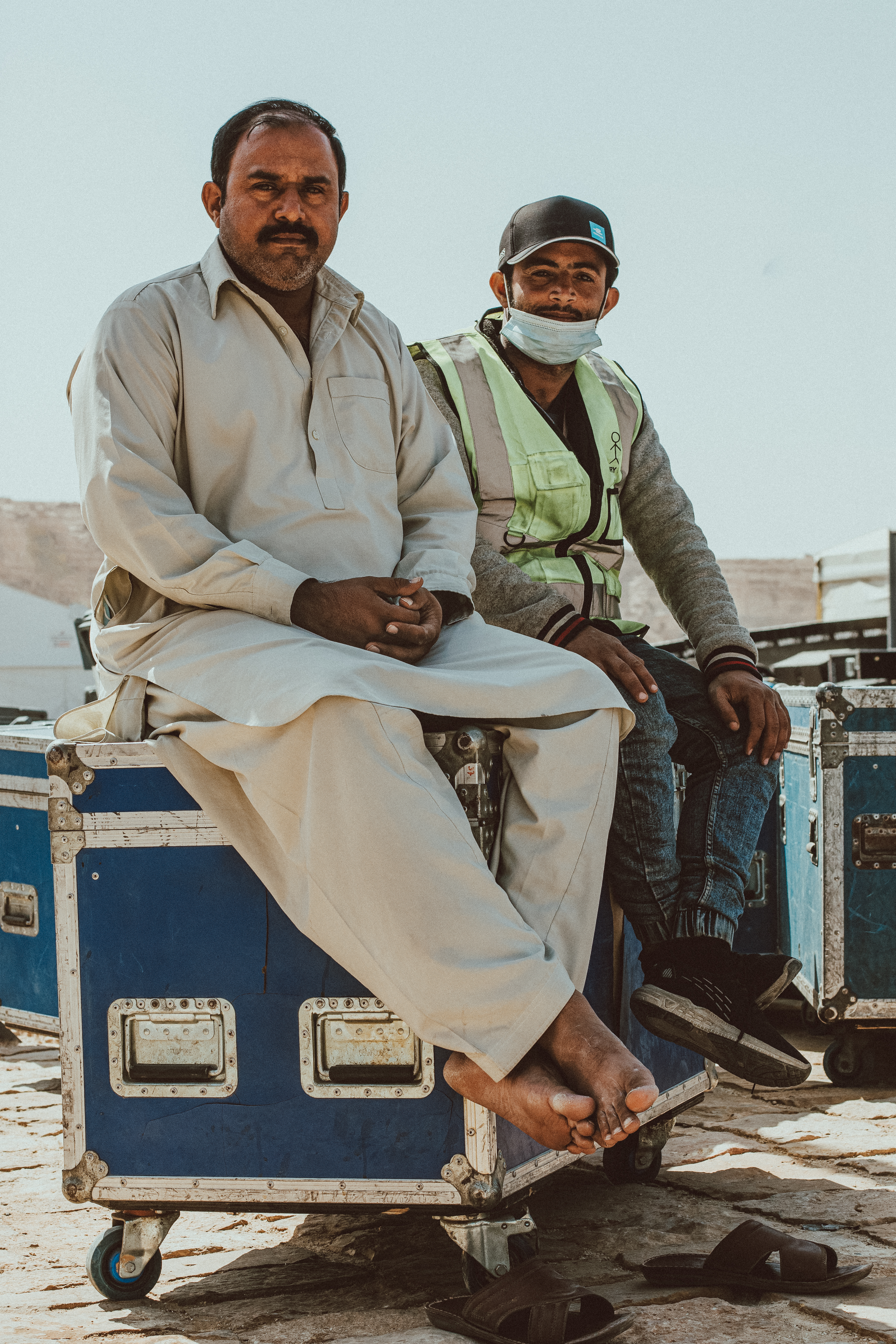 robotnicy przy pracy